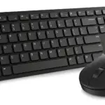 Kit Teclado e Mouse KM5221W sem fio Teclado Padrão ABNT2 Cor Preto Dell